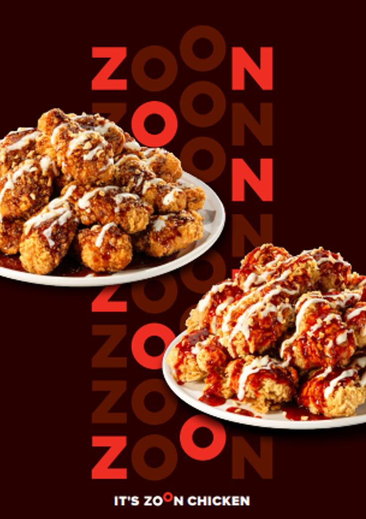 Zoon Chicken signature menu